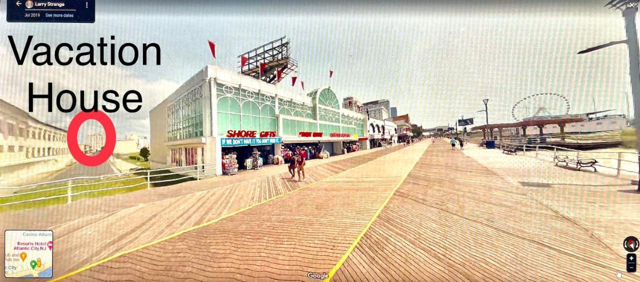 3 Bedrooms, Boardwalk Duplex Beachblock Home! Atlantic City Dış mekan fotoğraf